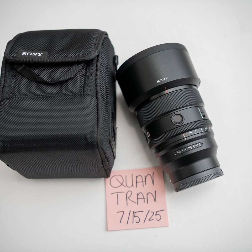 Sony 85mm F1.4 GM II Lens